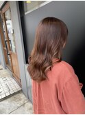 少し明るめアッシュベージュ。#ツヤ髪