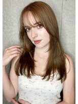 リークフー(Ree cu fuu)&nbsp;シースルーバングとレイヤーカット