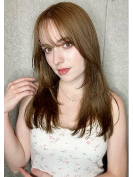 リークフー(Ree cu fuu) シースルーバングとレイヤーカット