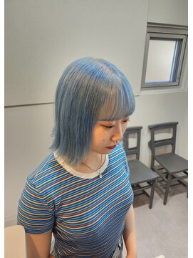 シェイロ(Cielro) ホワイトブルー/ケアブリーチ/ダブルカラー☆suzu☆