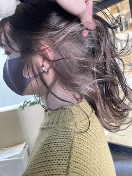 ユウ(Yuu.) インナーカラー