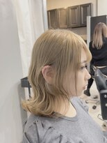 イヴ 原宿(I've)&nbsp;韓国風くびれヘア×ミルクティーベージュ【原宿/i've】tomoya