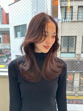 リリー(Lilley) 松岡宏海スタイル/天神韓国風/チョコレート/顔まわり/前髪/学割