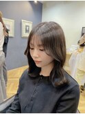 くびれヘア/グレージュ［顔まわりレイヤー/鎌取駅］長橋