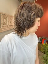 アンユヘアー 与野駅前店(unu.hair)&nbsp;おしゃれ女子ウルフ/ウルフパーマ/アンブレラカラー