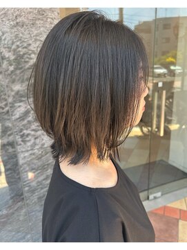 トリート 市川店(TREAT) ミディアムレイヤー×ソフトグレージュ