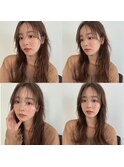 【古内美音】ゆるふわレイヤー/ヘーゼルベージュ/アイブロウ