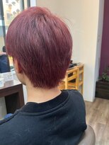 ナンバー ユアイロ 川崎(N° uairo)&nbsp;丸型卵形韓国顔まわりエアリーロング美髪ピンクブラウン川崎