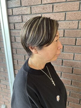 りんごの木セントラル(Central) ハイライト/メッシュ/外国人風カラー/デザインカラー