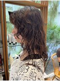 wolf perm
