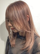 タノ(tano) 大人レイヤー×ピンクベージュ