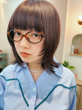 ロウバイレボ 柏(lou by revo) ミディアム/韓国風/レイヤーカット/顔回りカット/柏駅