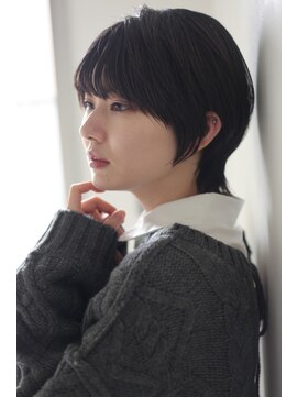 ラナホンジン(Lana HONJIN) 韓国風/透明感カラー/オリーブベージュ/前髪/小顔カット