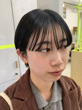 ラプト(rapt) うざめバングのマッシュショート