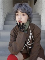 マッシュ 北堀江(MASHU)&nbsp;ラベンダーカラー　ハイトーンボブ