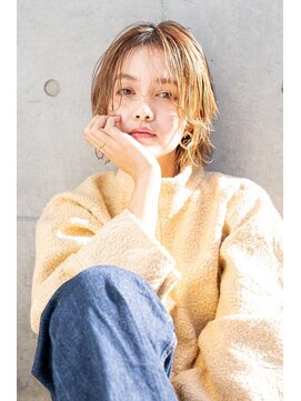 レゴ(REGO) #メルティカラー似合わせカットウェーブミディアム