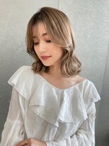 シー バイ ロンド 新宿(Sea by Lond)&nbsp;ヘーゼルベージュ/くびれミディ/艶カラー