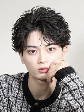 アイトーキョーシエル 横浜(AI TOKYO Ciel) 【ヴルムリバースショート】メンズカット/フェザーパーマ