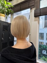 ヴァイス 渋谷店(VAICE)&nbsp;ミルクティーベージュ/ケアブリーチ/ショート