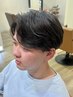 【セットを楽にしたい！】似合わせパーマ＋メンズカット＋眉毛カット