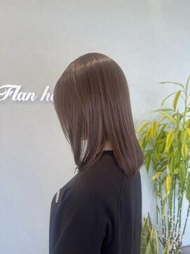 フランヘア 箱崎店(Flan hair) オリーブグレージュ