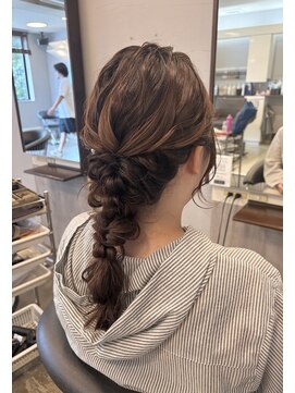 シャワ(CHAWA) 編みおろしアレンジ