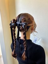 トータルビューティー クレド(TOTAL BEAUTY Credo byHAIR TIME)&nbsp;ツインテールヘアセット