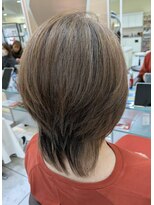 プールドゥマン 屯田(POUR DEMAIN) レイヤーウルフカット/辻利恵子