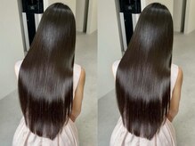 【縮毛矯正】くせ.広がり.うねりでお悩みの髪質を改善し、持続性が最も高いストレートには縮毛矯正(伏見駅)