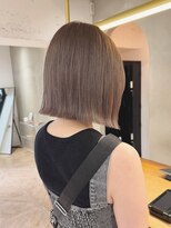 ローレン(LOREN)&nbsp;黒髪/ボブルフ/ネビージュ/小顔/ワンレン/栄/髪質改善/前髪