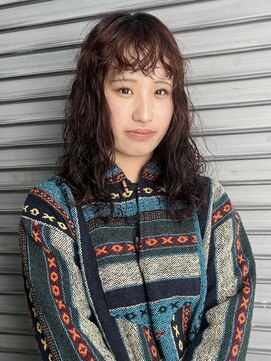 ロックス バイ マグ 松本(rocks BY MAG) チェリーレッド暖色カラーボルドーワインレッド春カラー