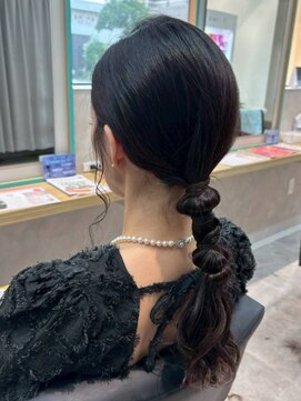 ヘアアレンジで“可愛い”を仕上げます！【Miyabi】