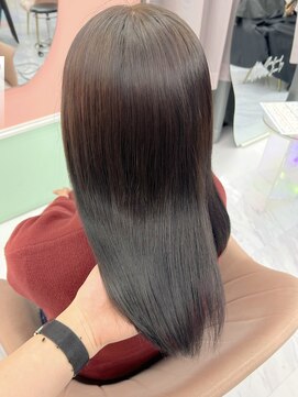 ディスイズ(thisis) 【thisis】グレーカラー/縮毛矯正/韓国風/レイヤーカット