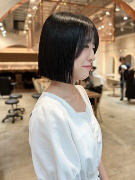 ロンドクレール 川崎(Lond clair) 【北澤華】髪質改善/縮毛矯正/ミニボブレイヤーカット/川崎