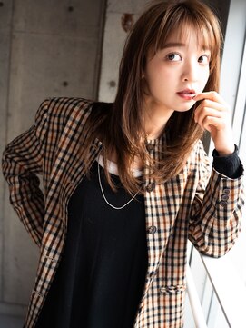 ユニ バイ ミリィ 四日市(uni by mily) 髪質改善×ブリーチなしダブルカラー×レイヤーカット