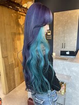 リノショアーズ 日本大通り店(RINOSHORES)&nbsp;トリプルカラー/ディープバイオレット×ターコイズブルー