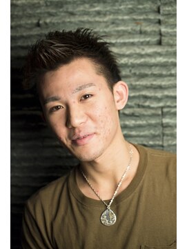 アールドボーテ 理容室(R de Beaute) ツーブロアップバングショート<理容室>