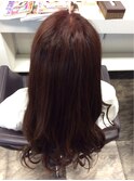 秋先取り！！！レッドアッシュブラウン【岡山・ヘアカラー】