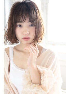 ネオリーブ クーロ(Neolive curro) くせ毛を生かして♪ニュアンスボブパーマ