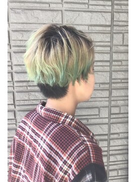 サムブリッジ(SOMEBRIDGE) ★★海外風グラデのライムグリーン★★【SOMEBRIDGE 亀有】