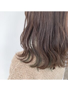 テクライズ 豊橋店(TECHRISE) インナーカラーフォレストグリーン☆