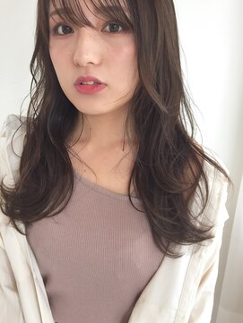 リム(RiM...) 【20代大人ナチュラル】こなれ感レイヤー×透明感フォグベージュ