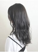 セミウェットウェーブ☆  ダークグレージュ