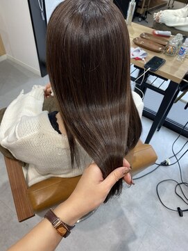 テラスヘア 新潟駅南(TERRACE hair) 秋冬ぴったりのマロングレージュ＊＊＊