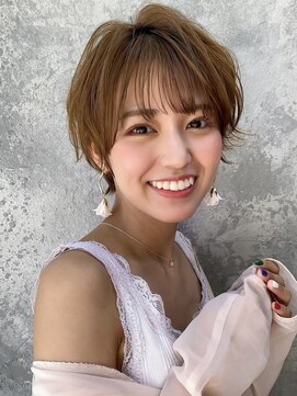 ネイロ 錦糸町(NeiRo) マロンベージュ Aラインボブドレスヘアかきあげロング