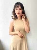 ジェム(GEM)&nbsp;インナーカラー/シアーベージュ/シースルーバング/