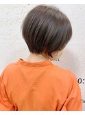 【morio札幌】札幌ショート 大人かわいい丸みショートボブ