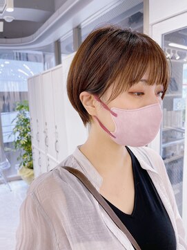 シー 柏(sii.) 【sii.柏】耳掛けが可愛いミニマムショートボブ
