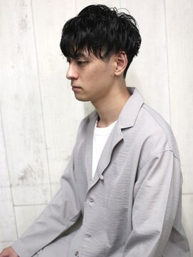 バース(BIRTH) 天神【BIRTH】短髪パーマ×コンマヘア×刈り上げショート