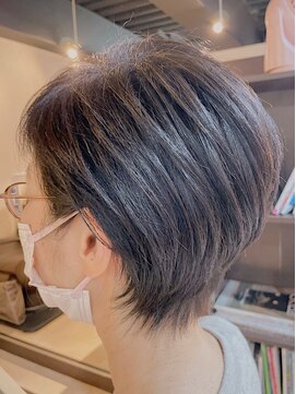 ハンナ ヘアースパ(Hanna hair spa) ボブ/グレージュ/大人女性/レイヤー/ショート[北千住]